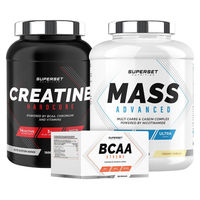 Produktbild von Superset Nutrition Mass Advanced Muskelaufbau Pulver Vanille 2,5 kg