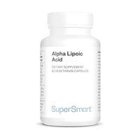 Produktbild von SuperSmart Alpha-Liponsäure Kapseln vegan und glutenfrei