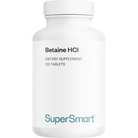 Produktbild von SuperSmart Betain-HCl Tabletten vegan glutenfrei 120 Stück