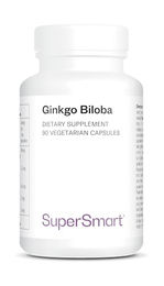 SuperSmart Ginkgo Biloba Kapseln vegan und glutenfrei 90 Stück – Bild 1 von 2
