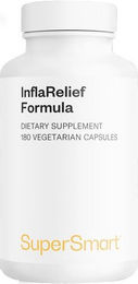 SuperSmart InflaRelief Formula mit Kurkuma, Bioperin und Quercetin, 180 vegane Kapseln, glutenfrei – Bild 1 von 1