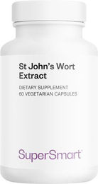 SuperSmart Johanniskraut-Extrakt Kapseln vegan glutenfrei 60 Stück – Bild 1 von 1