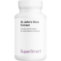 Produktbild von SuperSmart Johanniskraut-Extrakt Kapseln vegan glutenfrei 60 Stück