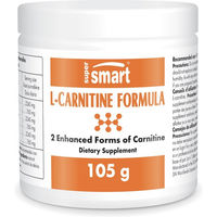 Produktbild von SuperSmart L-Carnitin Pulver 1000 mg vegan und glutenfrei