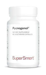 SuperSmart Pycnogenol Französischer Seekiefernrinden-Extrakt vegetarische Kapseln 60 Stück vegan und glutenfrei – Bild 1 von 1
