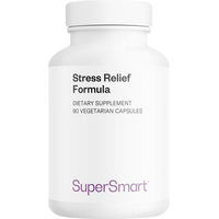 Produktbild von SuperSmart Stress Relief Formula Kapseln mit Magnesium und Vitamin B1 vegan und glutenfrei