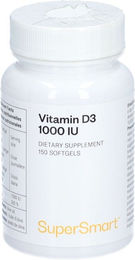 SuperSmart Vitamin D3 1000 IU Kapseln – Bild 1 von 1