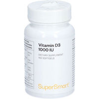 Produktbild von SuperSmart Vitamin D3 1000 IU Kapseln