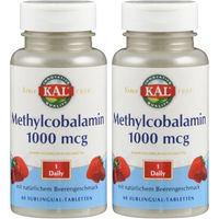 Produktbild von Supplementa Corporation B.V. Vitamin B12 Methylcobalamin 1000 µg Lutschtabletten 60 Stück