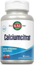Supplementa GmbH Calcium Citrat Tabletten 1000 mg 90 Stück vegan glutenfrei laktosefrei – Bild 1 von 3