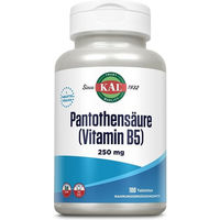 Produktbild von Supplementa GmbH Pantothensäure Vitamin B5 250 mg Tabletten 100 Stück