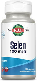 Supplementa GmbH Selen Tabletten mit Selenmethionin 100 µg vegan glutenfrei ohne Zusatzstoffe 100 Stück – Bild 1 von 4