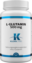 Supplementa L-Glutamin 500 mg Kapseln vegetarisch 60 Stück – Bild 1 von 1