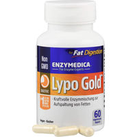 Produktbild von Supplementa Lypo Gold Multi-Enzym-Komplex Kapseln vegan glutenfrei 60 Stück