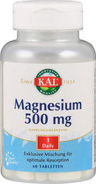 Supplementa Magnesium Komplex Tabletten 500 mg 60 Stück – Bild 1 von 1