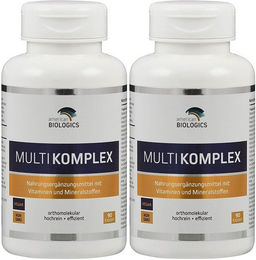 Supplementa Multi Komplex Kapseln vegan und glutenfrei für Erwachsene 180 Stück – Bild 1 von 1