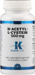 Supplementa N-Acetyl-L-Cystein 500 mg vegane Kapseln 90 Stück – Bild 1 von 1