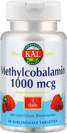 Supplementa Vitamin B12 Methylcobalamin 1000 mcg Tabletten 60 Stück – Bild 1 von 1