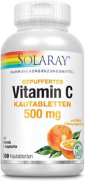 Supplementa Vitamin C Lutschtabletten 500 mg Calciumascorbat gepuffert 100 Stück – Bild 1 von 1
