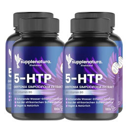 Supplenatura 5-HTP Griffonia Kapseln vegan 720 Stück 500 mg – Bild 1 von 7