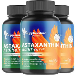 Supplenatura Astaxanthin 8 mg hochdosiert Kapseln vegan glutenfrei laktosefrei 390 Stück – Bild 1 von 5
