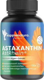supplenatura AstRhein Astaxanthin 8mg aus Haematococcus pluvialis Kapseln ohne Zusatzstoffe – Bild 1 von 3