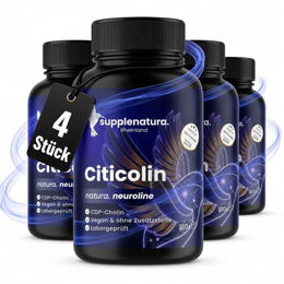 SUPPLENATURA Citicolin CDP Choline Kapseln 250 mg vegan 720 Stück – Bild 1 von 2