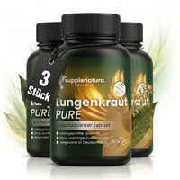 Produktbild von Supplenatura Lungenkraut Kapseln hochdosierter Extrakt vegan ohne Gelatine