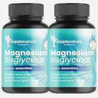 Produktbild von Supplenatura Magnesium Bisglycinat hochdosiert in Chelat-Form, 720 Kapseln, vegan, laborgeprüft