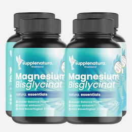 Supplenatura Magnesium Bisglycinat Kapseln vegan 1440 Stück – Bild 1 von 7