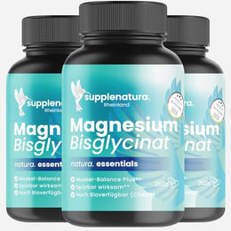 Supplenatura Magnesium Bisglycinat Kapseln Vegan Laborgeprüft – Bild 1 von 6