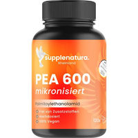 Produktbild von supplenatura PEA Kapseln Palmitoylethanolamid mikronisiert ohne Zusatzstoffe 120 Kapseln