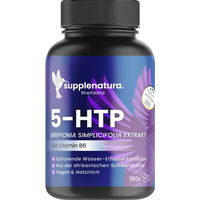 Produktbild von supplenatura Rheinland 5-HTP mit Vitamin B6 Kapseln vegan 180 Stück