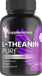 supplenatura Rheinland L-Theanin Kapseln ohne Zusatzstoffe 240 Stück – Bild 1 von 2