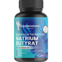 Produktbild von supplenatura Rheinland Natriumbutyrat Kapseln vegan ohne Zusatzstoffe