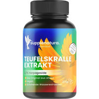 Produktbild von supplenatura Rheinland Teufelskralle Extrakt Kapseln vegan ohne Zusatzstoffe 240 Stück