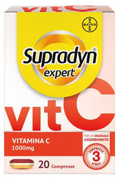 Supradyn Expert Vitamin C 1000 mg Ascorbinsäure Tabletten für Erwachsene 20 Stück – Bild 1 von 1