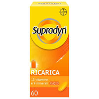 Produktbild von Supradyn Ricarica Multivitamin-Präparat zuckerarm 60 Tabletten