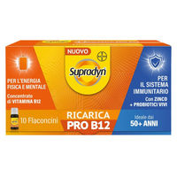 Produktbild von Supradyn Ricarica Pro B12 Flüssig 10 Fläschchen gluten- und laktosefrei