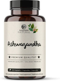 Surpresa Natural Ashwagandha Kapseln vegan ohne Zusatzstoffe 120 Stück – Bild 1 von 3