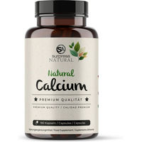 Produktbild von Surpresa Natural Calcium Kapseln mit Algenkalk Sango vegan und ohne Zusatzstoffe 180 Kapseln