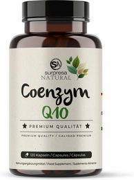 Surpresa Natural Coenzym Q10 Kapseln mit Ubiquinon vegan ohne Zusatzstoffe 120 Stück – Bild 1 von 4