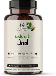 Surpresa Natural Jod Kapseln mit Kelp Braunalge vegan ohne Zusatzstoffe 180 Stück – Bild 1 von 3