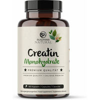 Produktbild von Surpresa Natural Kreatin Monohydrat Kapseln vegan ohne Zusatzstoffe 180 Stück