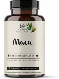 Surpresa Natural Maca Kapseln vegan ohne Zusatzstoffe 120 Stück – Bild 1 von 3