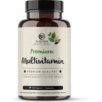 Produktbild von Surpresa Natural Multivitamin Kapseln vegan ohne Zusatzstoffe 120 Stück