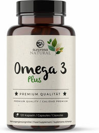 Surpresa Natural Omega 3 Plus Kapseln ohne Zusatzstoffe 120 Stück – Bild 1 von 3