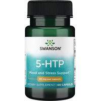 Produktbild von Swanson 5-HTP Hydroxytryptophan 50 mg Kapseln 60 Stück