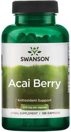 Swanson Acai-Beere 500 mg Kapseln 120 Stück – Bild 1 von 1