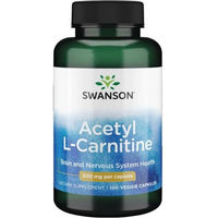 Produktbild von Swanson Acetyl L-Carnitin Kapseln 500 mg 100 Stück